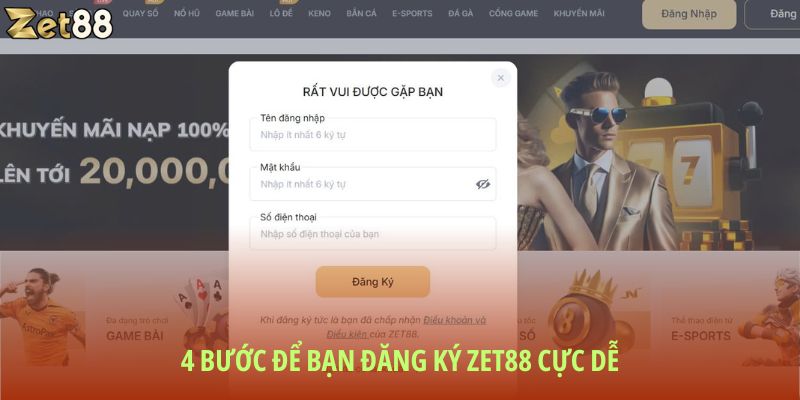 Đăng ký Zet88